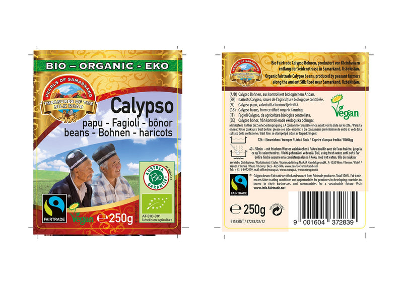 Bio Fairtrade Calypso Bohnen
